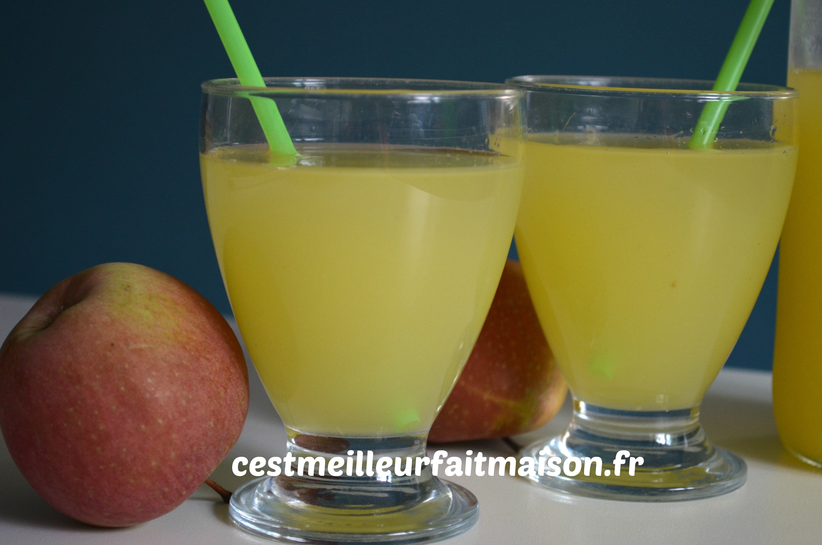 Jus de pomme C'est meilleur fait maison