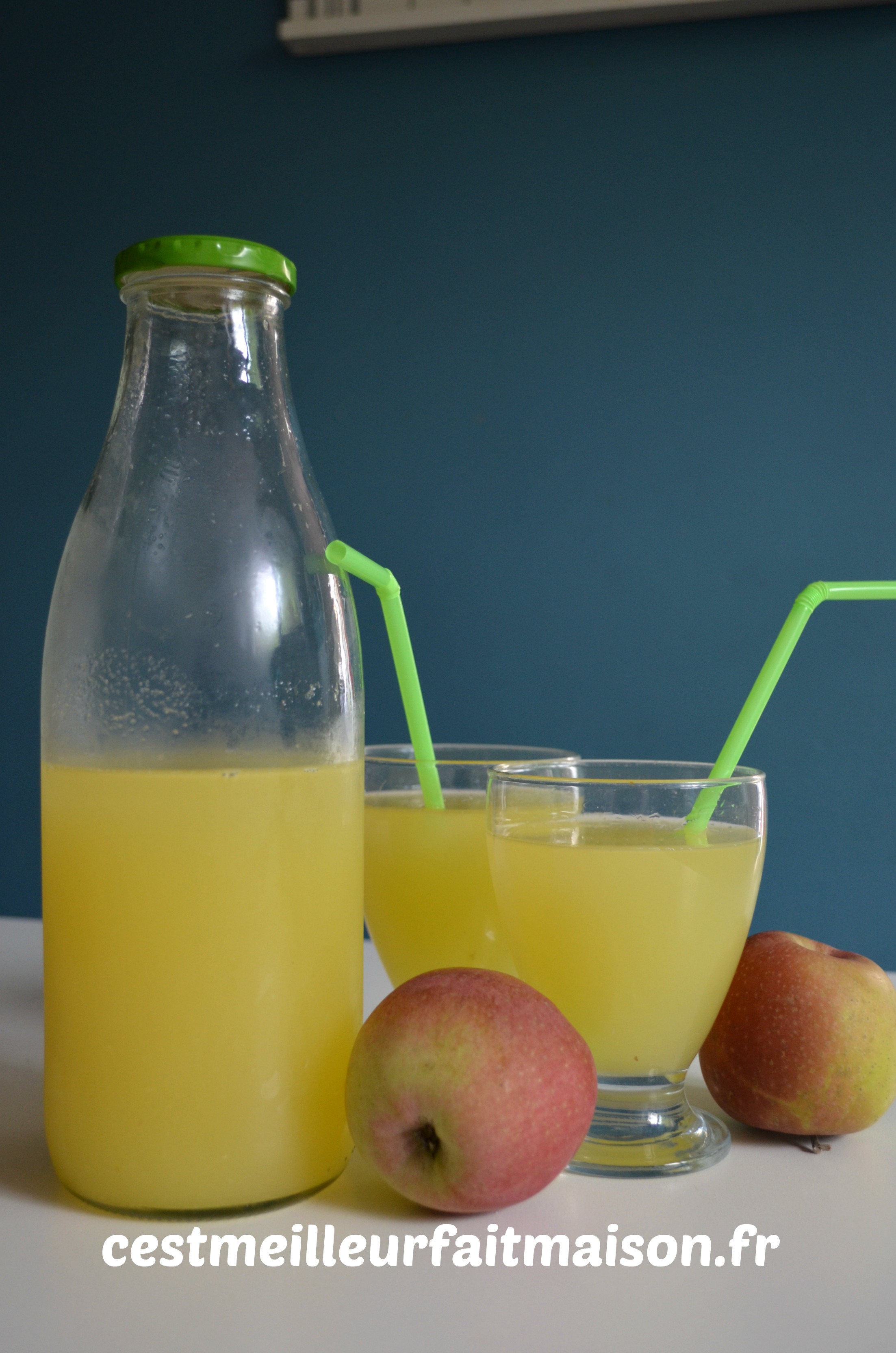 Jus de pomme C'est meilleur fait maison