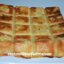 Clafoutis aux pêches et au yaourt