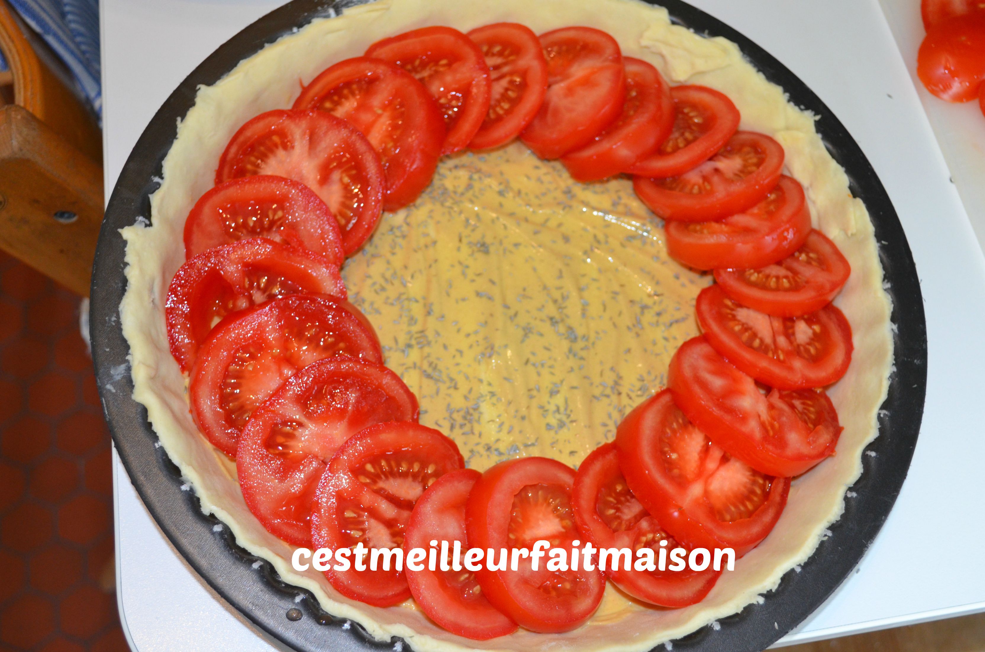 Tarte à la tomate