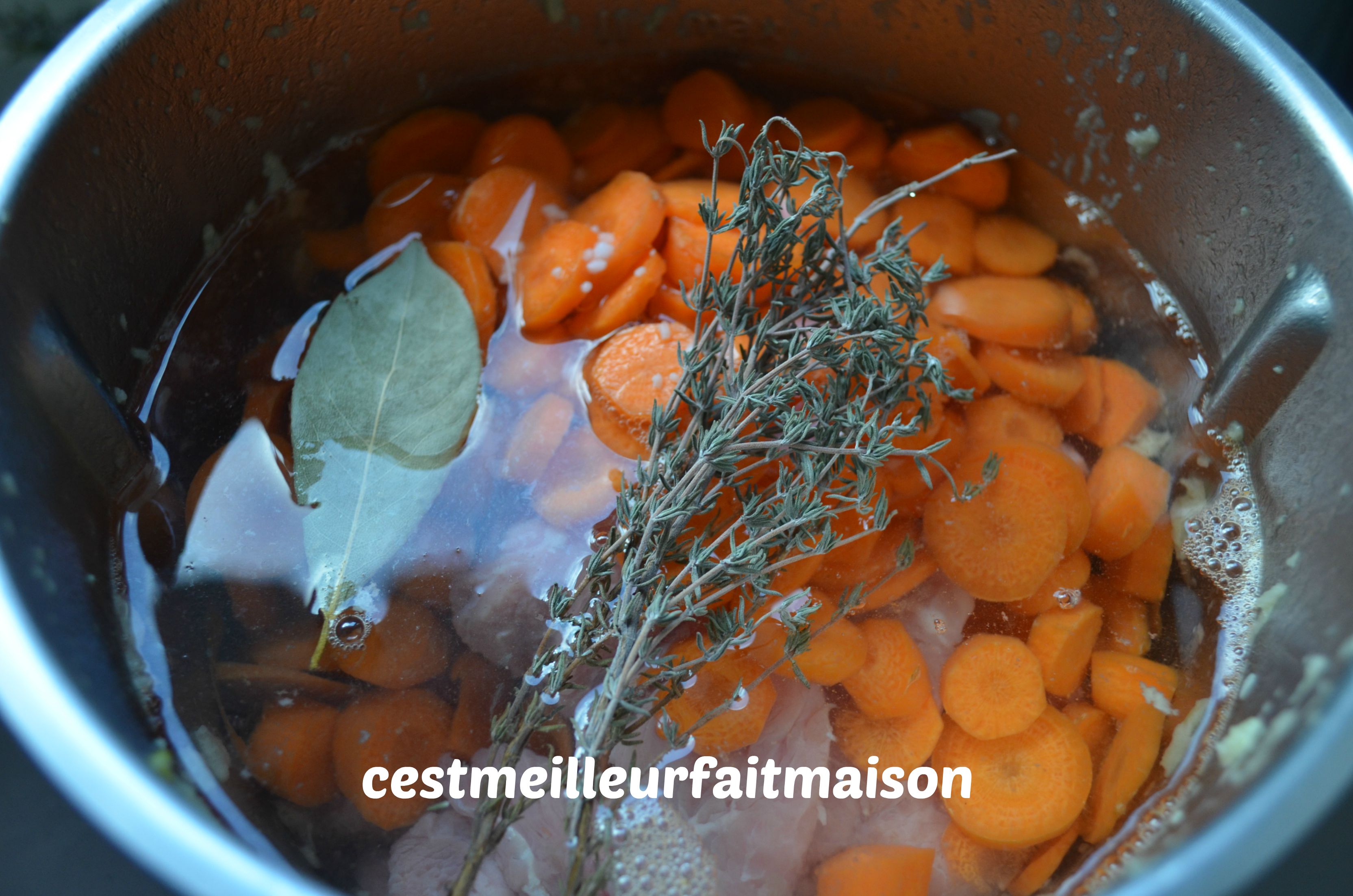 Blanquette de veau au Thermomix