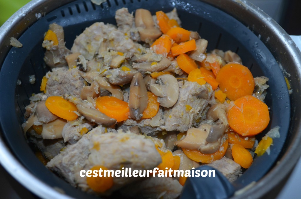 Blanquette de veau (Thermomix) - C'est meilleur fait maison