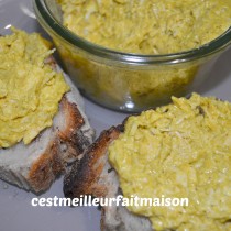 Rillettes de poulet au curry