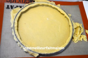 Tarte aux framboises