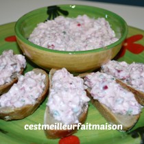 Tartinade aux radis