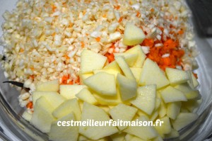 Salade vitaminée et colorée