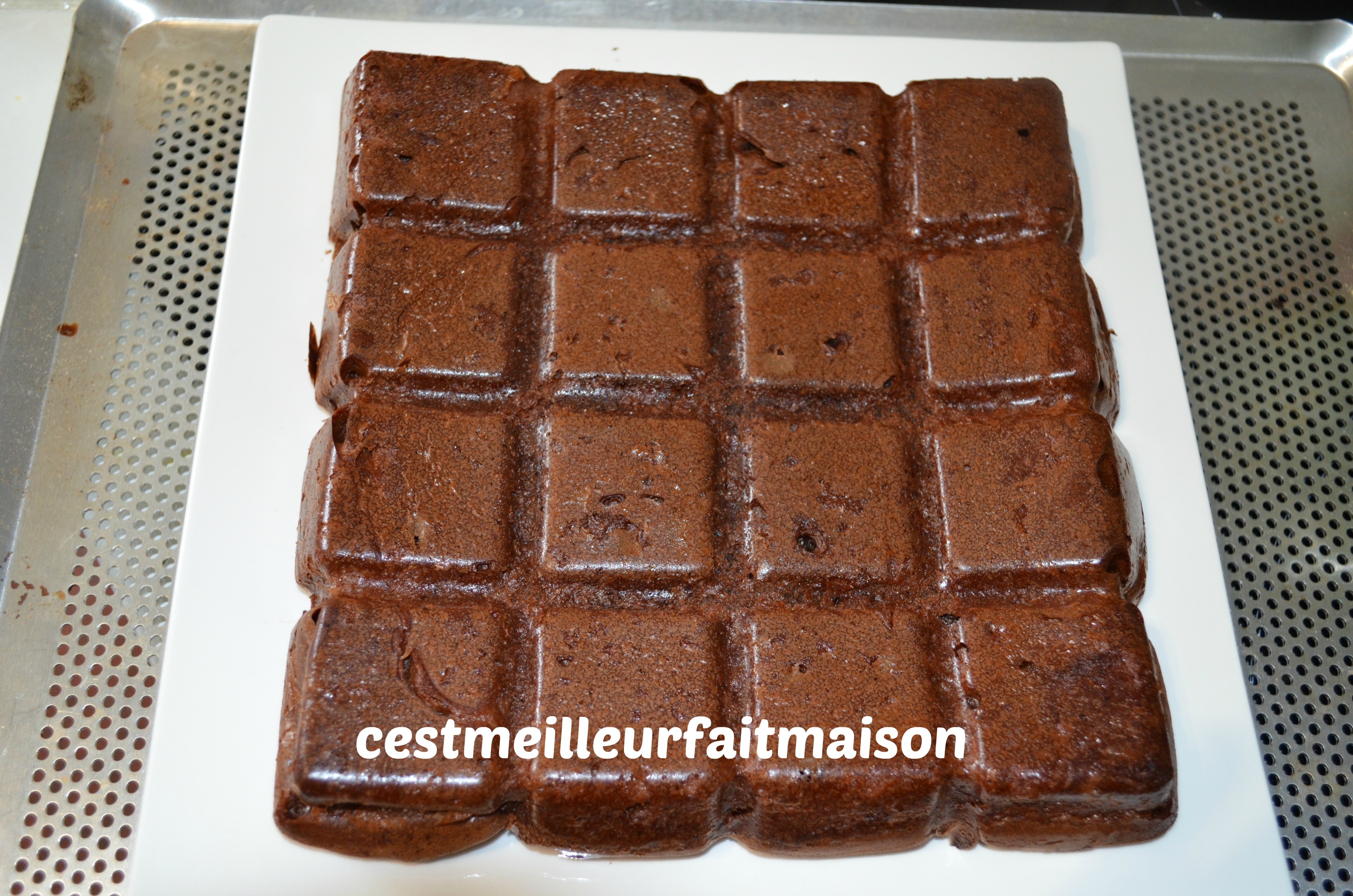 Gâteau au chocolat et aux petits suisses