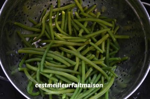 Salade de haricots verts et pois gourmands (Ottolenghi)