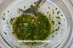 Salade de haricots verts et pois gourmands (Ottolenghi)