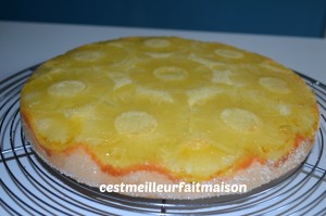 Gâteau renversé à l'ananas