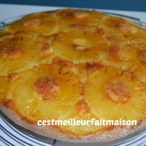 Gâteau renversé à l'ananas