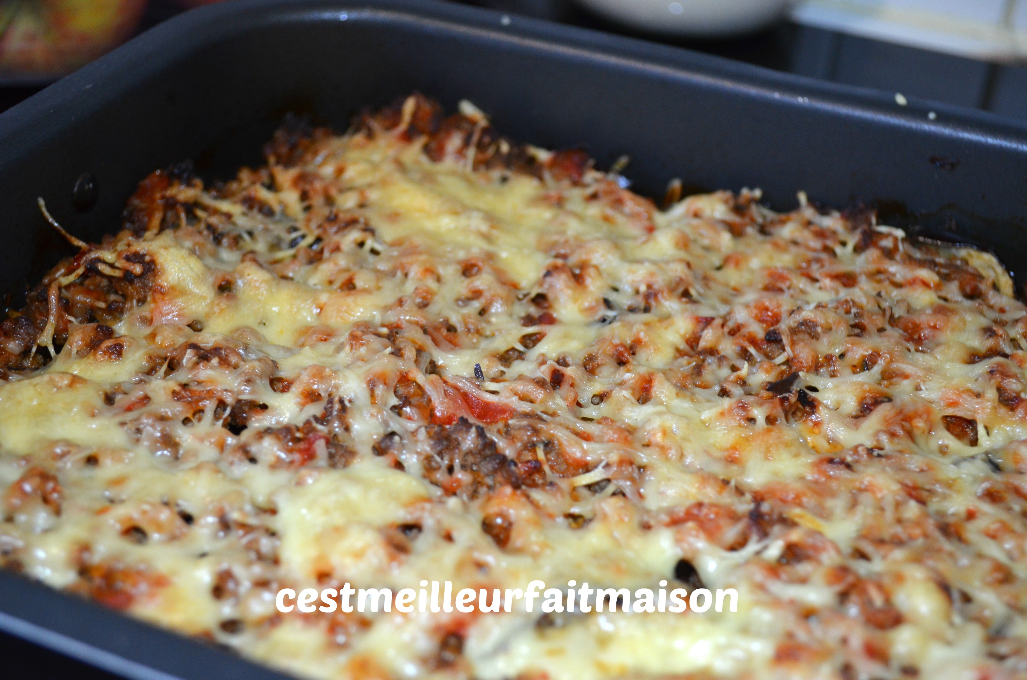 Gratin d’aubergines à la bolognaise C'est meilleur fait maison