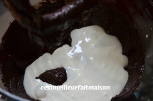 Crousti-fondant au chocolat et aux framboises