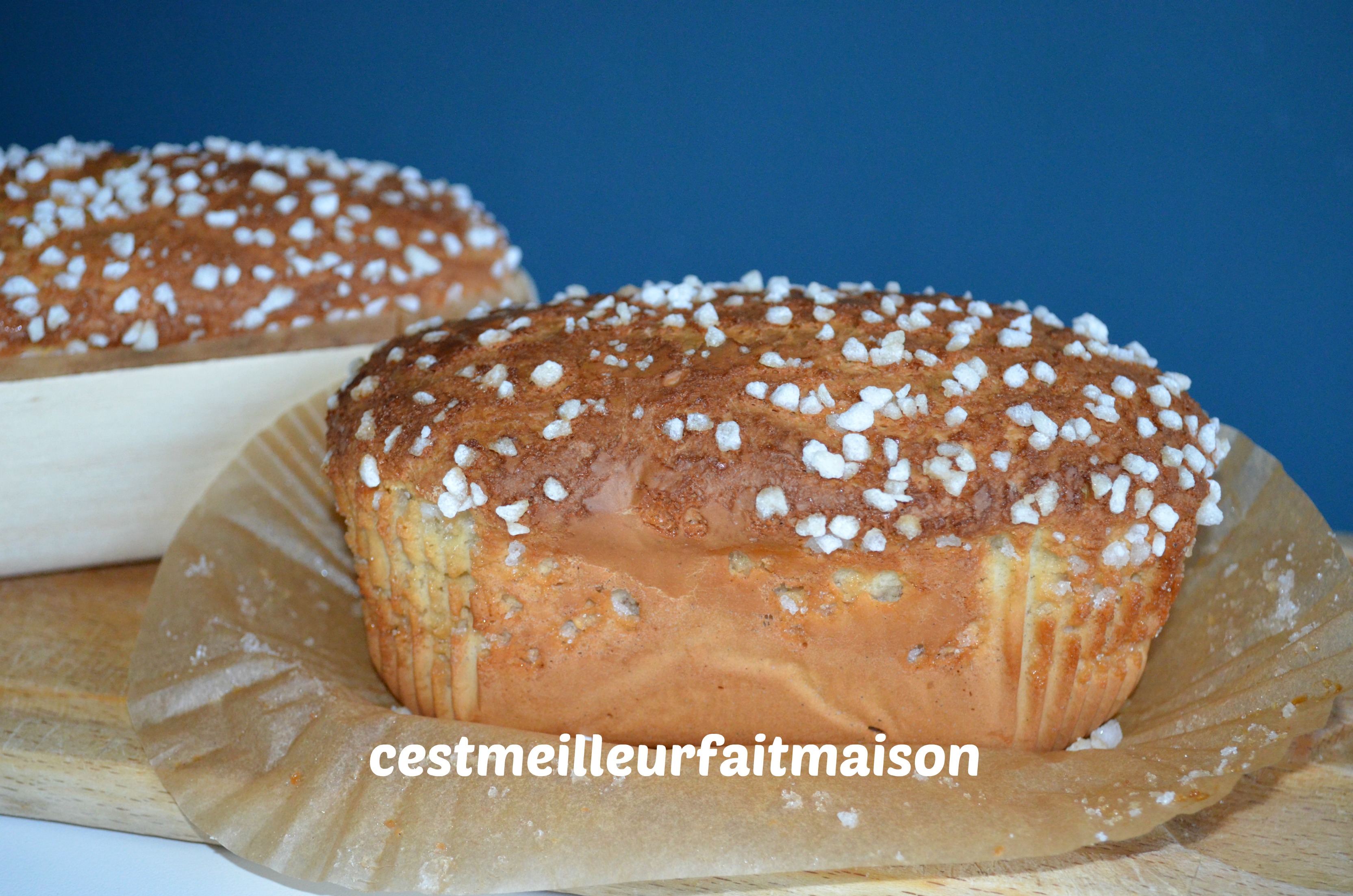 Brioche rapide sans pétrissage