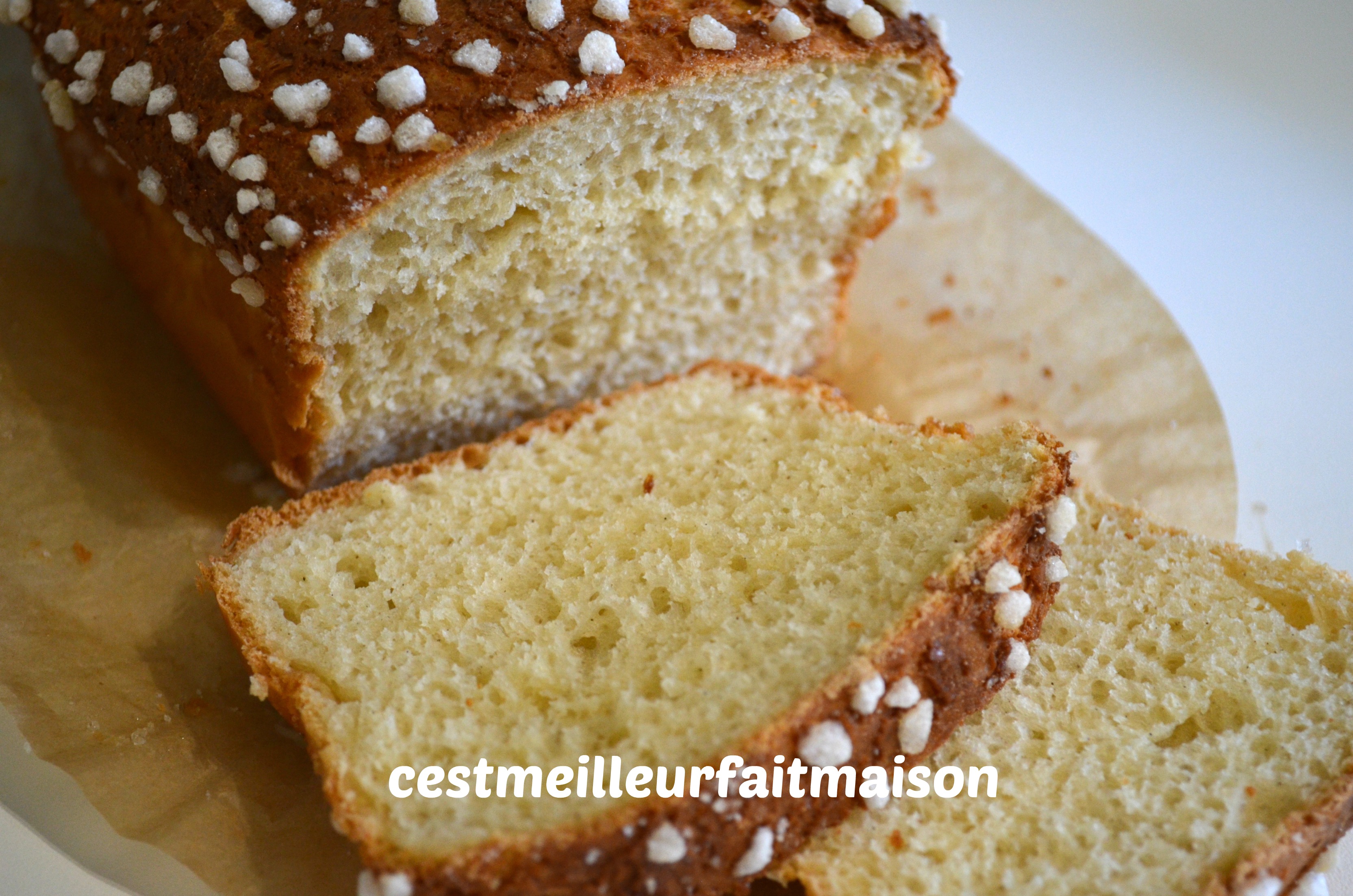 Brioche rapide sans pétrissage