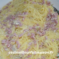 Spaghetti à la carbonara façon Thermomix