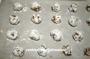 Amaretti à la crème de marron