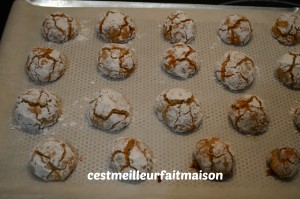 Amaretti à la crème de marron