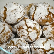 Amaretti à la crème de marron