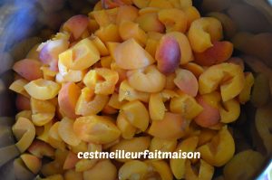 Confiture abricot vanille