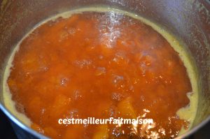 Confiture abricot vanille