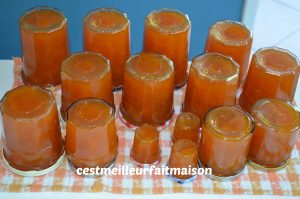 Confiture abricot vanille