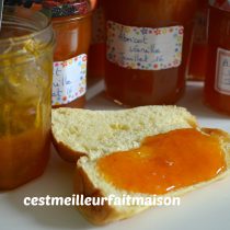 Confiture abricot vanille