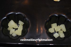 Puddings à l'ananas