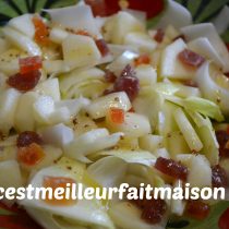 Salade d'endives aux poires