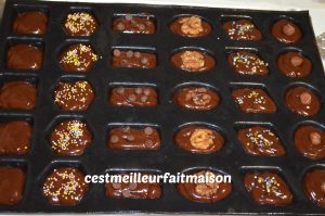 Mignardises au chocolat