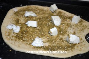 Pizza au zaatar