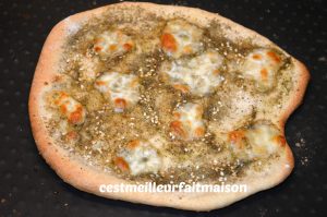 Pizza au zaatar