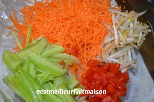 Salade asiatique