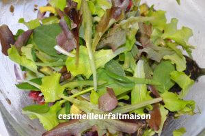 Salade de lentilles