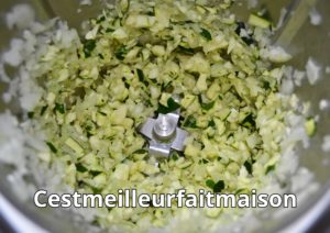 Cari de crevettes courgette ananas