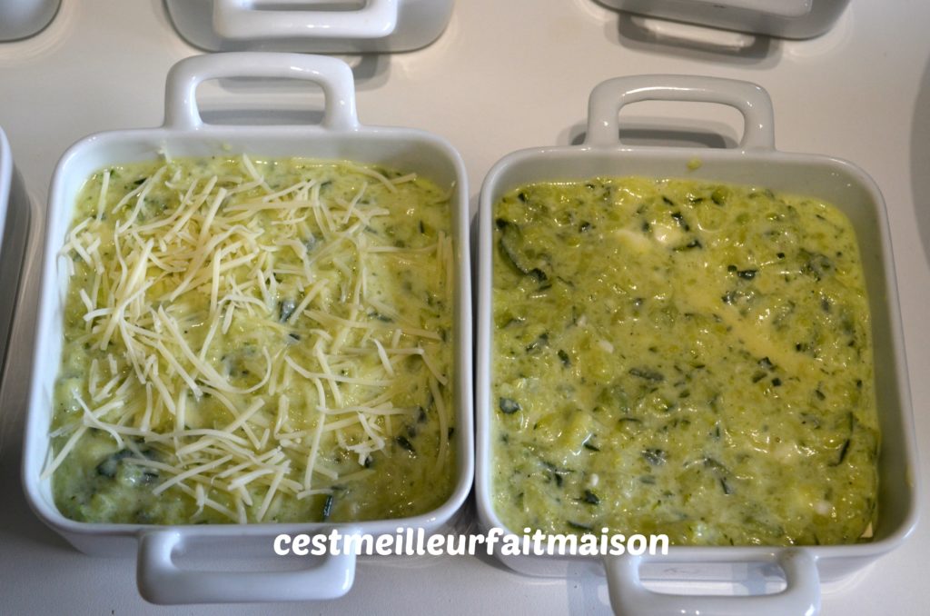 Lasagne courgette chèvre