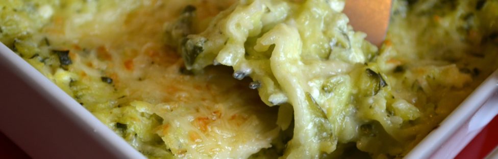 Lasagne courgette chèvre