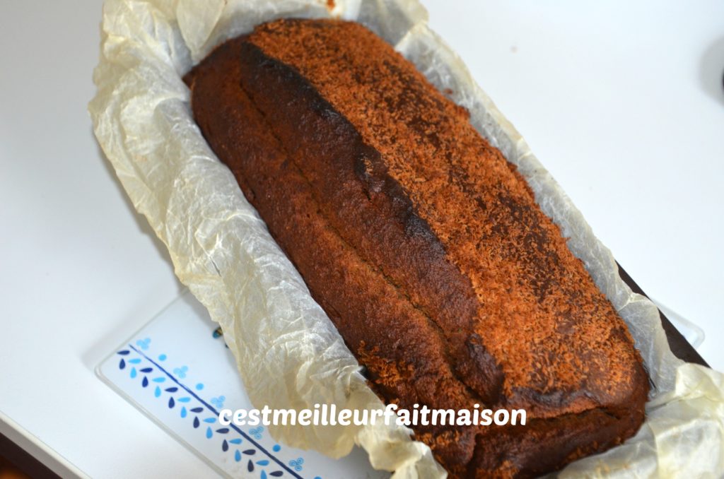 Cake à la banane à IG bas