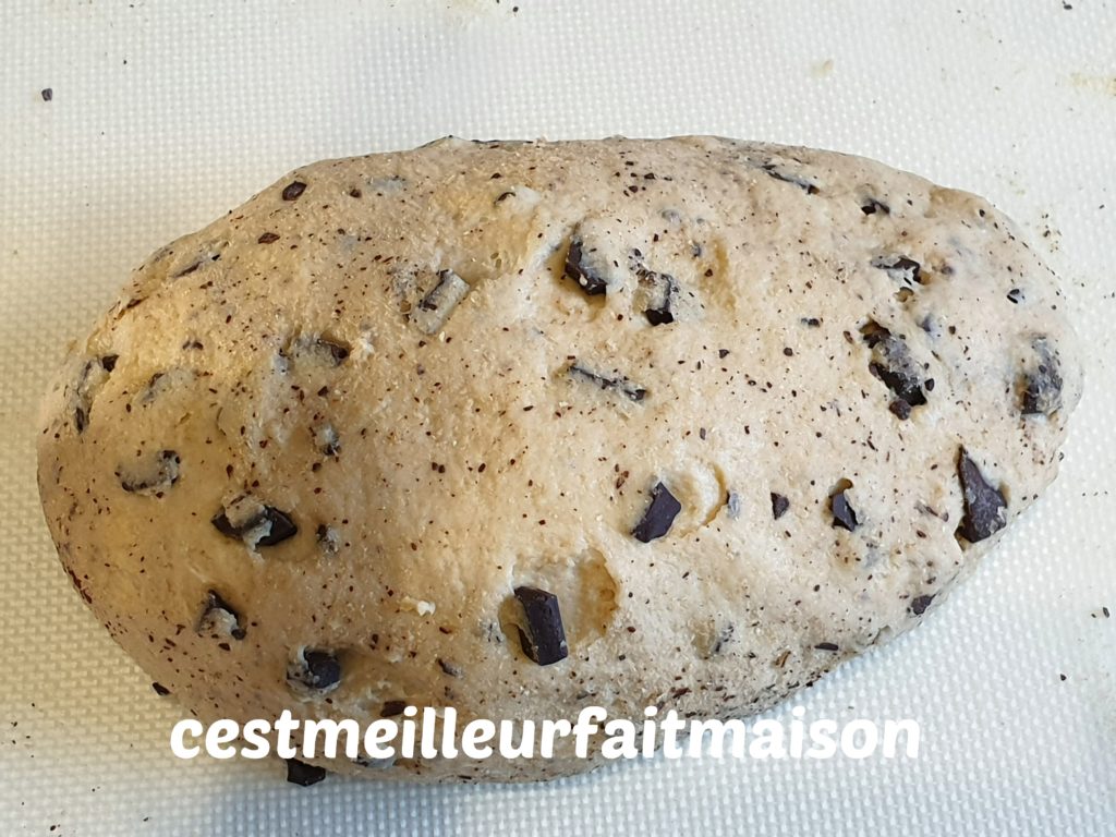 Brioche IG bas aux pépites de chocolat