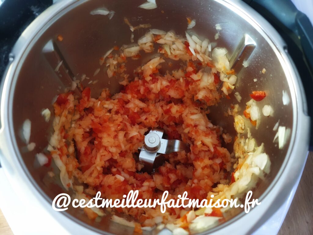 Moussaka de lentilles corail