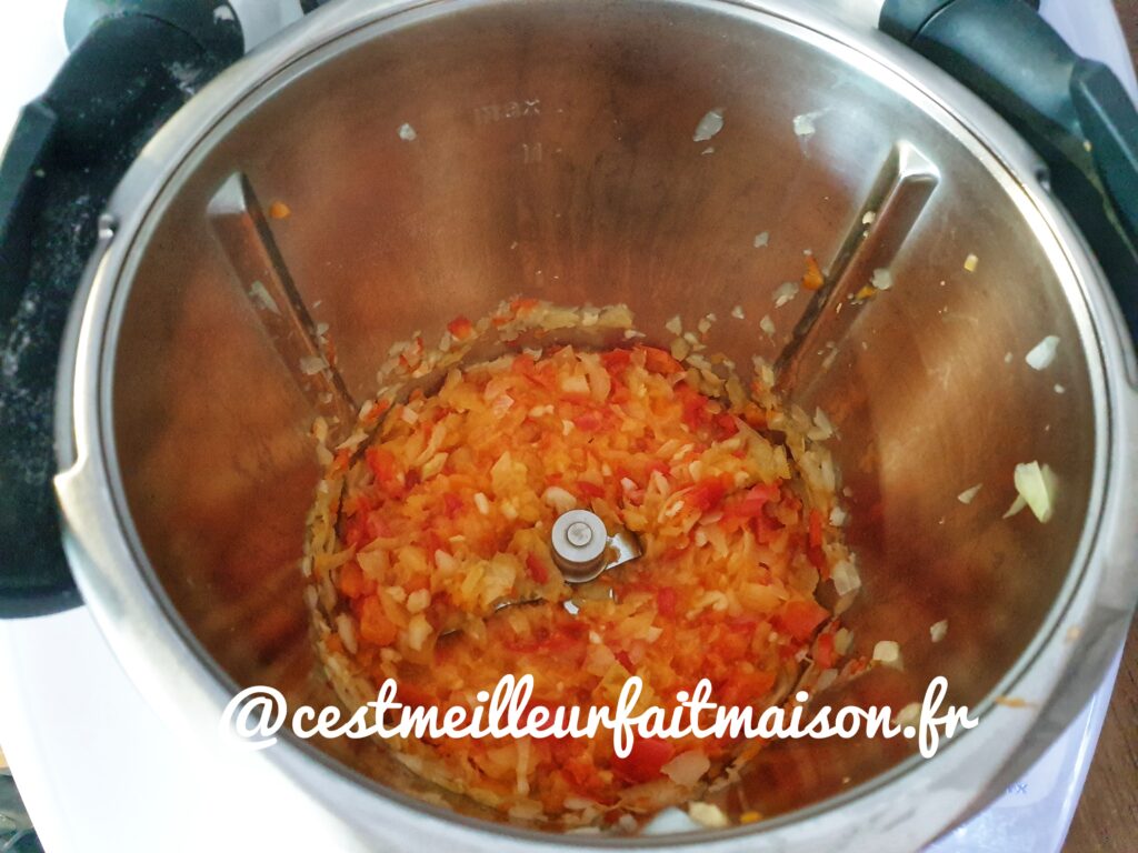 Moussaka de lentilles corail