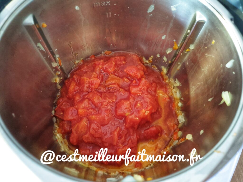 Moussaka de lentilles corail